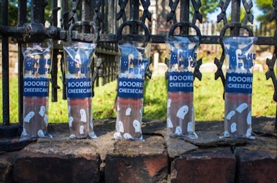 Digitally printed wrappers for ice cream.