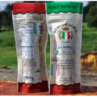 A resealable stand-up bag is changing the way salami has to be displayed while allowing consumers the ability to reseal their product for later.