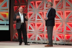 Jim Heppelmann and Blake Moret take the stage together at Automation Fair 2018 to discuss their new partnership.