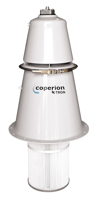Coperion K-Tron modular cartridge bin vent