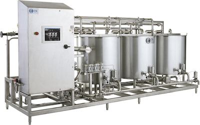 Controls systems, such as the CIP 2.0 from CSI, can help benefit food plants by tracking data, such as lock/unlock configuration screens and maintenance manuals. Photo courtesy of CSI.