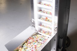 mk North America CleanMove stainless-steel vertical conveyors