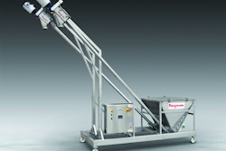 Flexicon Twin BEV-CON flexible screw conveyor system