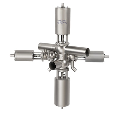 Alfa Laval aseptic Mixproof valve double-seat valve