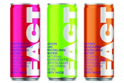 Almond.io is adding EVRYTHNG mass serialization technology to its FACT cans for better transparency and use of its mini-cryptocurrency. Photo courtesy of EVRYTHNG.