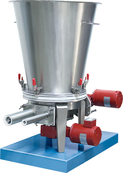 Feeders Include Large Metering Auger For High Material Feed Output