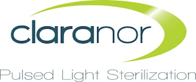 Claranor has partnered with Aptar to decontaminate Aptar's new Neo closure using pulsed light sterilization.