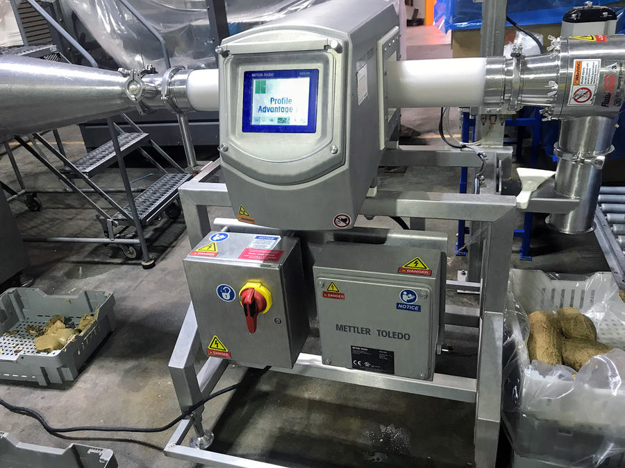 The new metal detector saves time, labor, and utilities, and is twice as sensitive as former metal detectors, brand owner says.