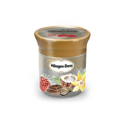 A new reusable, stainless-steel double-walled container for Häagen-Dazs keeps ice cream fresh and cold for Loop.