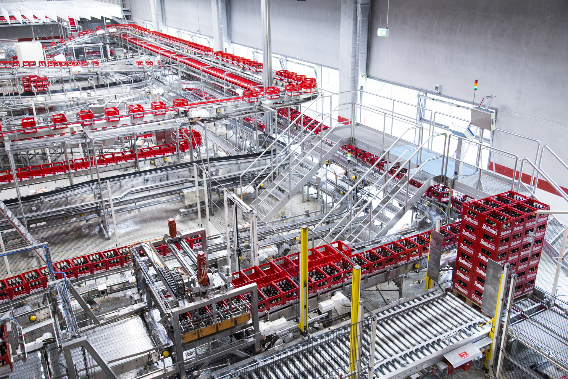 Bottle sortation system for Returnable glass