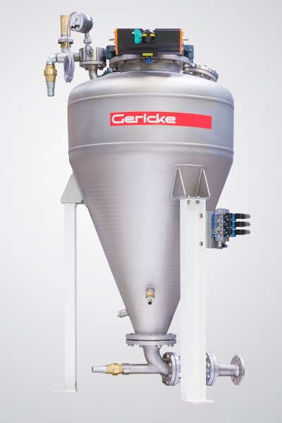 Gericke Pulse-Flow PTA dense phase pneumatic conveying system