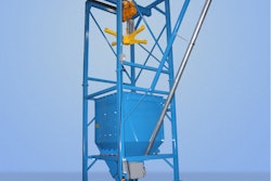 Material Master V-knife bulk bag discharging system