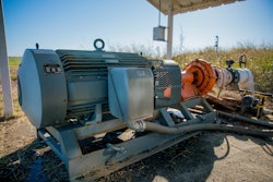 Single Phase Power Solutions Belle 100 HP single-phase electric motor