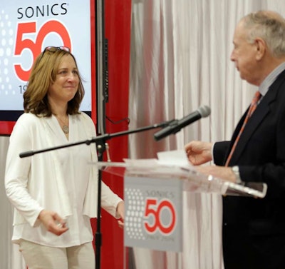 Sonics President Lauren Soloff and CEO Robert Soloff