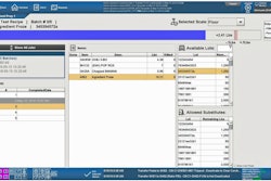System integrator ECS Solutions created a procedural and equipment view for JTM Food Group’s operators, based on ISA-88 standards. Image courtesy of ESC Solutions.