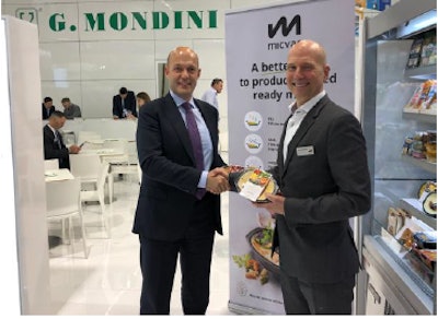 Michael Bogdanski, CEO Micvac, and Paolo Mondini, G. Mondini