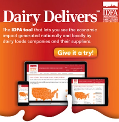 Dairy Delivers®: The Economic Impact of Dairy Products. Source IDFA.