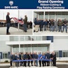 Sani-Matic ribbon-cutting