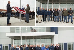 Sani-Matic ribbon-cutting