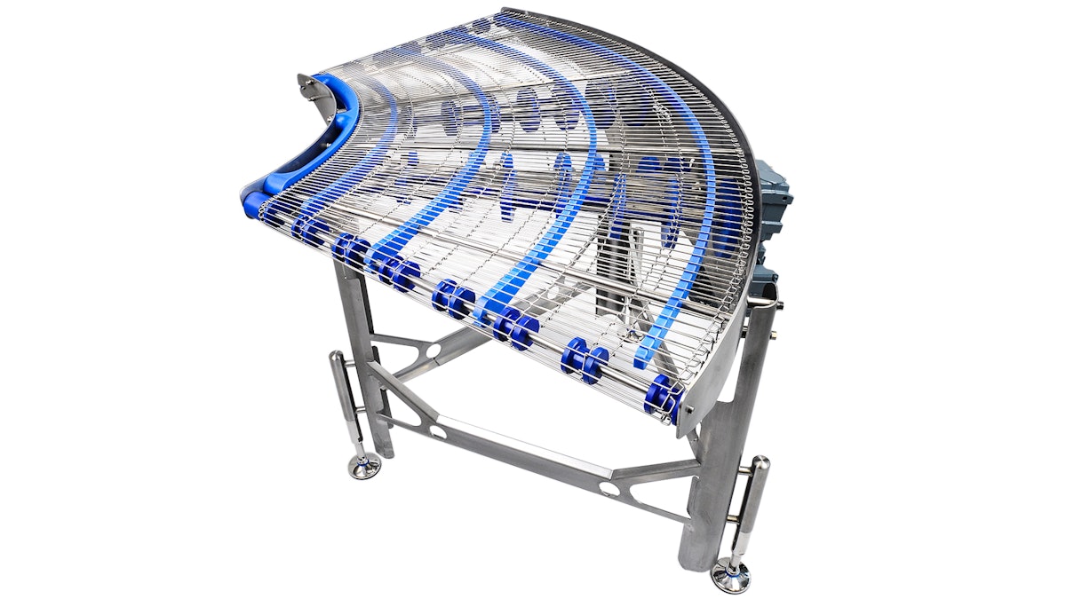 Wire sales belt conveyor
