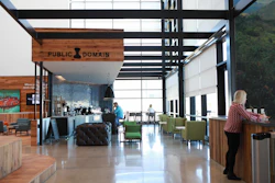 Farmer Brothers’ new campus in Northlake, Texas, features a beautifully designed, coffee-house-inspired headquarters building that is LEED certified.