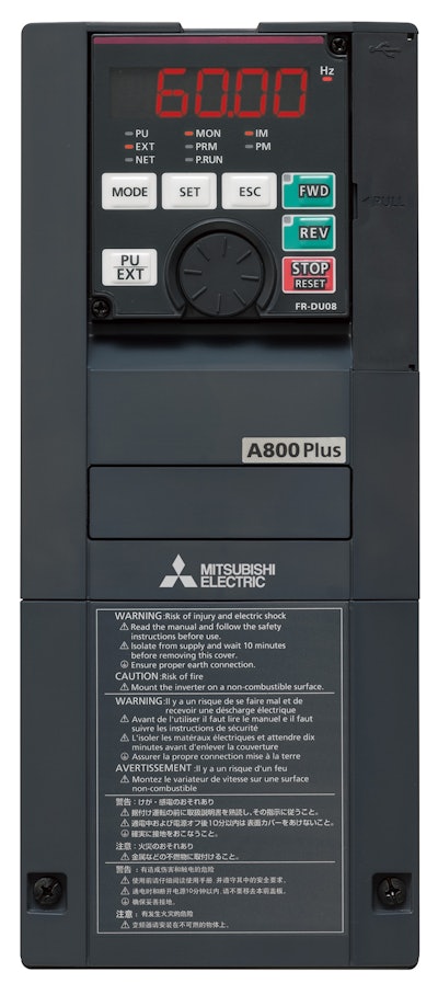Mitsubishi Electric Automation FR-A800-R2R variable frequency drive