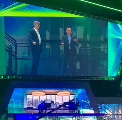 Rockwell's Blake Moret and PTC's Jim Heppelmann at LiveWorx19
