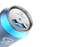 SipNShut offers a recloseable feature that is designed to be leak proof. Photo courtesy of SNSTech, LLC.