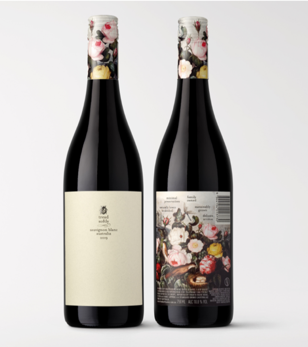 Denomination&rsquo;s label work has an ethereal and beautiful presence on shelf.