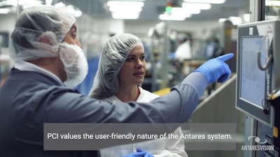The user-friendly Antares system helps PCI save time.