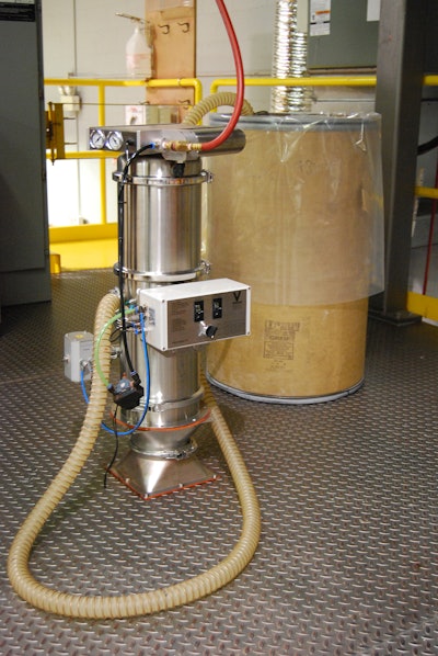 Volkmann VS series pneumatic vacuum transfer system