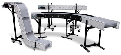 Dynamic DynaCon reconfigurable conveyor systems
