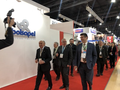Directives of the Argentine Institute of Packaging during the opening ceremony at Envase Alimentek 2019