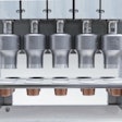 Ultrasonic sealing lends itself to packaging of ground coffee capsules.