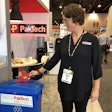 Under its recycling program, PakTech supplies partners with bins for the collection of used multipack handles.