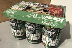 The new KeelClip can carrier system offers an environmentally friendly alternative to polymer can handles.