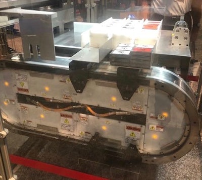 The iTrak 5730 on display at PACK EXPO Las Vegas 2019