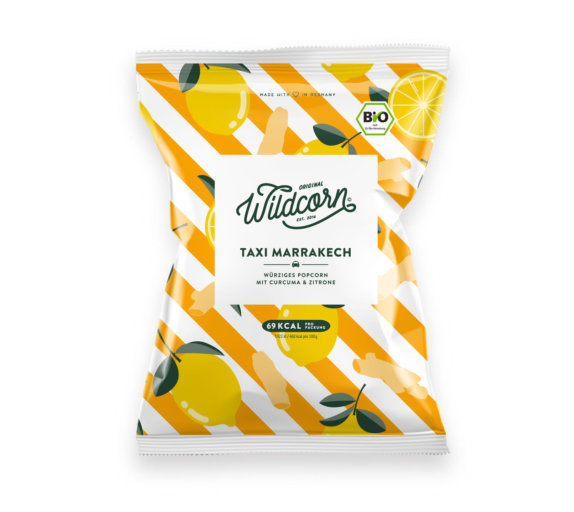 Wildcorn's new 100% recyclable packaging