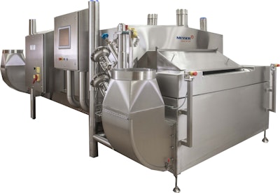 Messer cross-flow tunnel freezer