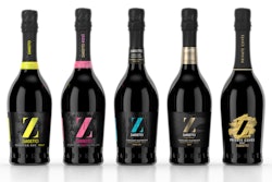 Wine's dual-layered labels are designed to be peeled back, unveiling an inside layer of colorful artwork.