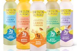 Origin Almond almond juice bottles