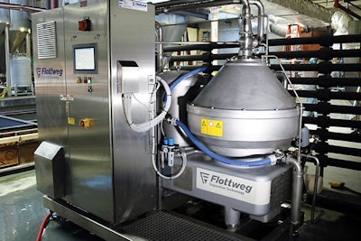 Flottweg centrifuge