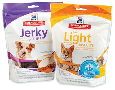 Technical Innovation & Sustainability—Hill's All PE 'Recyclable' Pet Treat Bags, Plastic Packaging Technologies, LLC