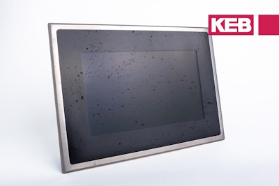 KEB IP69K Stainless Steel HMI