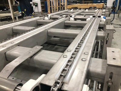 Pallet Unloading Conveyor By Multi Conveyor High Res