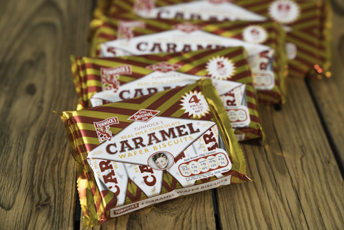 Via the Syntegon horizontal flow wrapper, individually-wrapped wafers are multipacked in units of four, five, six, or eight.
