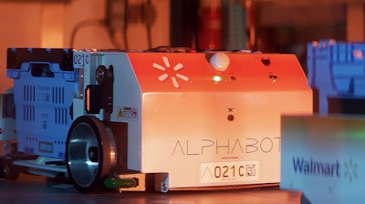 Developed by Alert Innovation for Walmart, Alphabot enables more efficient order picking.