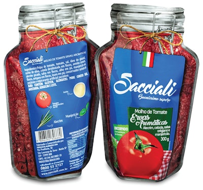 Amcor Flexibles Brazil— Predilecta Sacciali Jar Shaped Pouch
