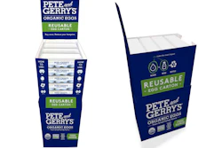 Reusable egg carton display