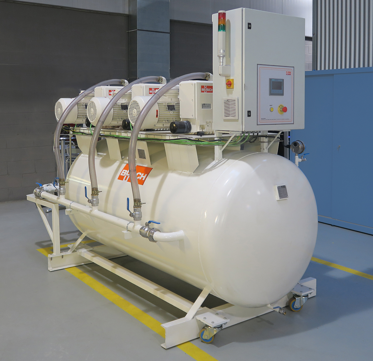 Busch Provides Vacuum System for Rapidly Built Emergency Hospital